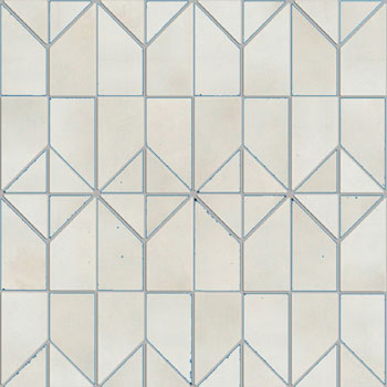 Mosaic House Moroccan tile Saft Romano 1 White  solid zellige, mosaic, zellij, field, pattern, glaze 